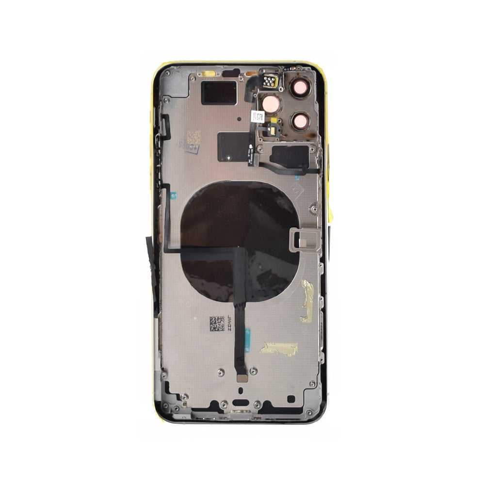 Rear Housing with Small Parts for iPhone 11 Pro Max (Purple)-Matte Silver Rear Housing with Small Parts for iPhone 11 Pro Max (Purple)-Matte Silver
